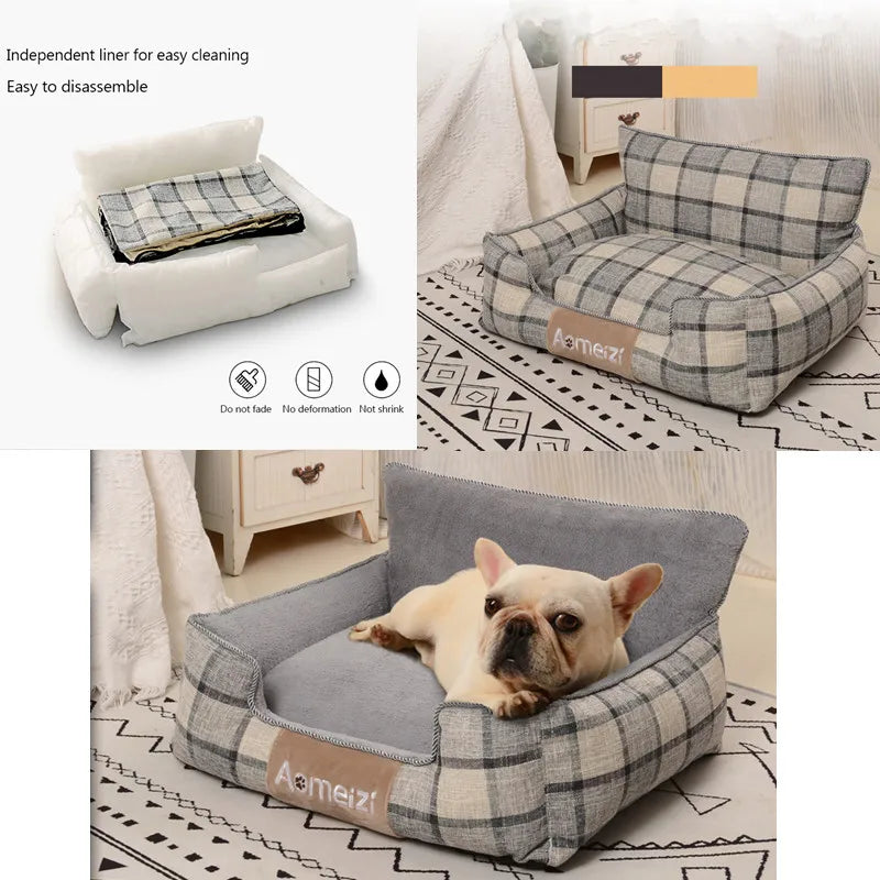 Letto Grande per Cani – Divano Sfoderabile per Animali Domestici