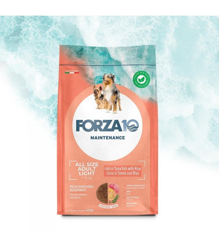Crocchette Forza 10 Maintenance cane adult Light tonno e riso 12 kg-0