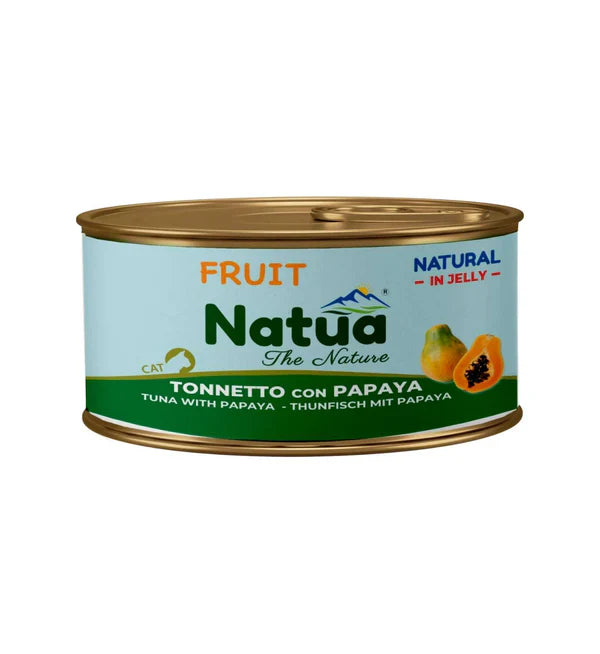 Natua Cat Tonnetto con Papaya 85g – Umido Naturale in Jelly Gatto-0