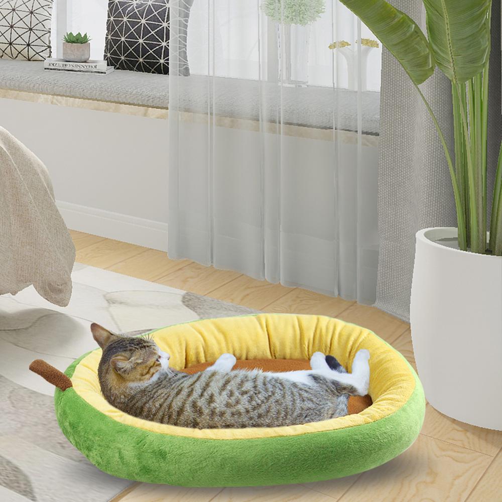Cuccia per Gatti e Cani – Letto Morbido a Forma di Avocado