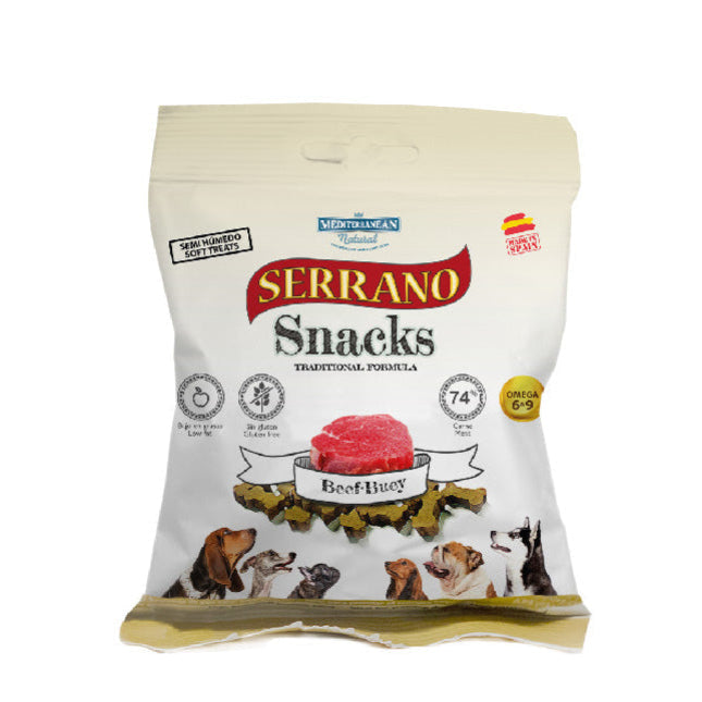 SERRANO Snack Naturali per Cani 85g – Morbidi, Sicuri e Senza Glutine-3
