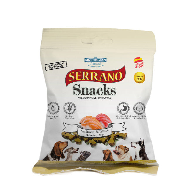 SERRANO Snack Naturali per Cani 85g – Morbidi, Sicuri e Senza Glutine-1